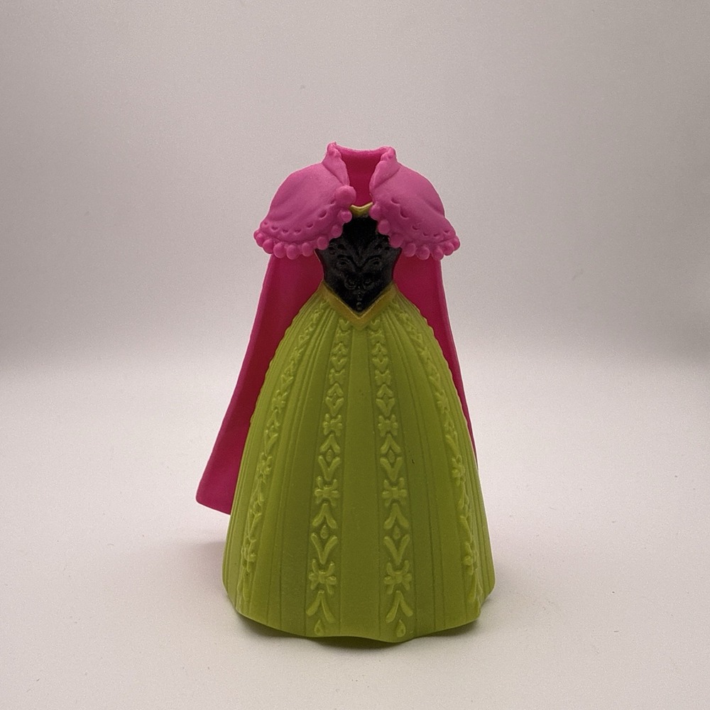 Disney Princess MagiClip Anna Blue Dress & Pink Cape Frozen Outfit ONLY